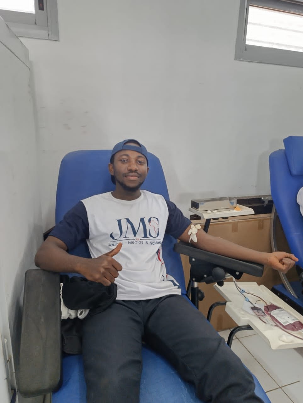 Je donne mon sang, je sauve des vies : cap sur la santé pour la première action citoyenne et communautaire de JMS en Côte d’Ivoire